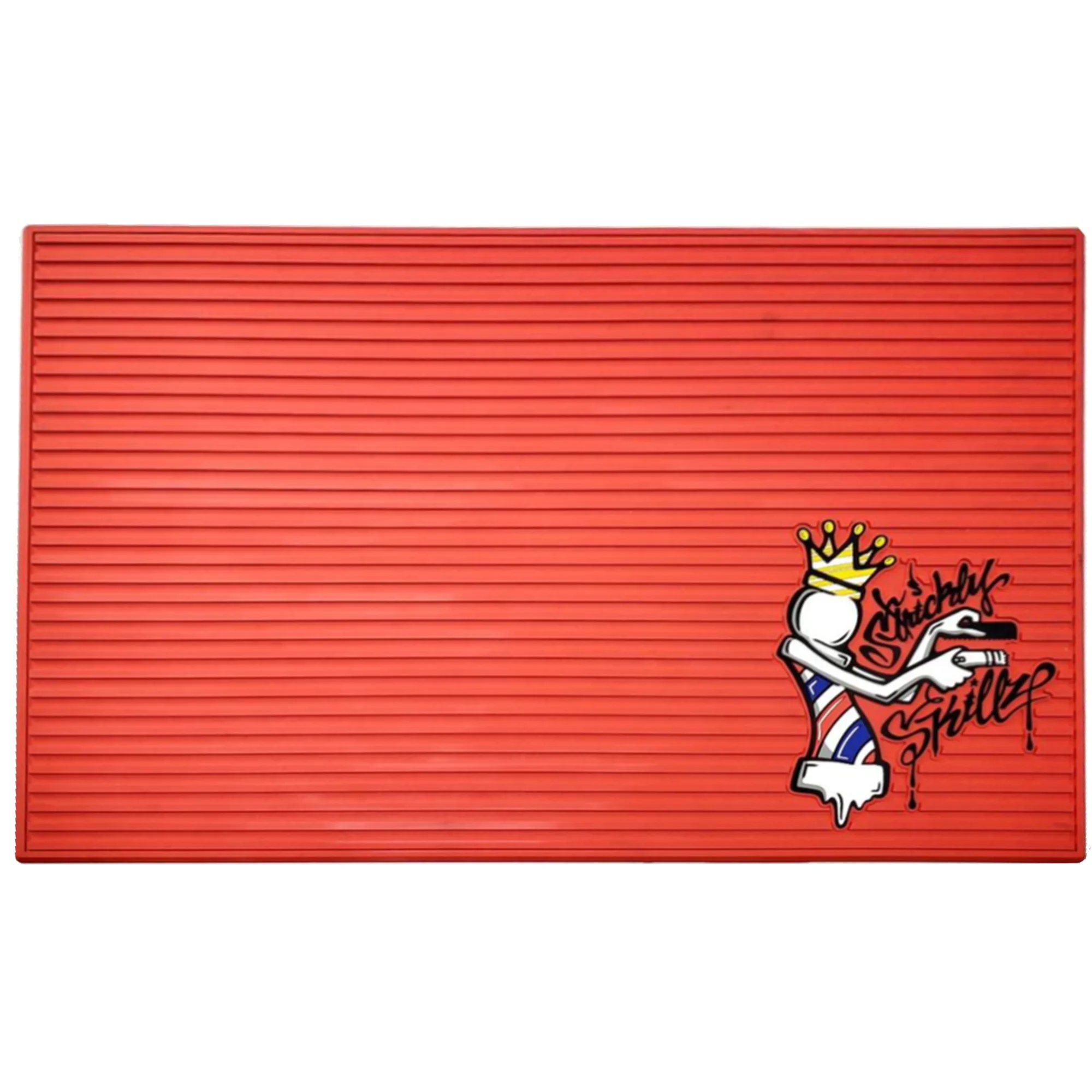 Hairdressing Tools Custom Table Anti-skid Silicone Magnetic Mat for Barber