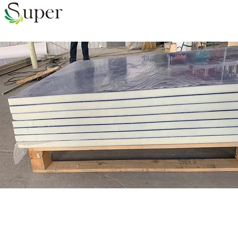 
Exterior Insulated Modular 30mm PU Sandwich Panel Prefab 