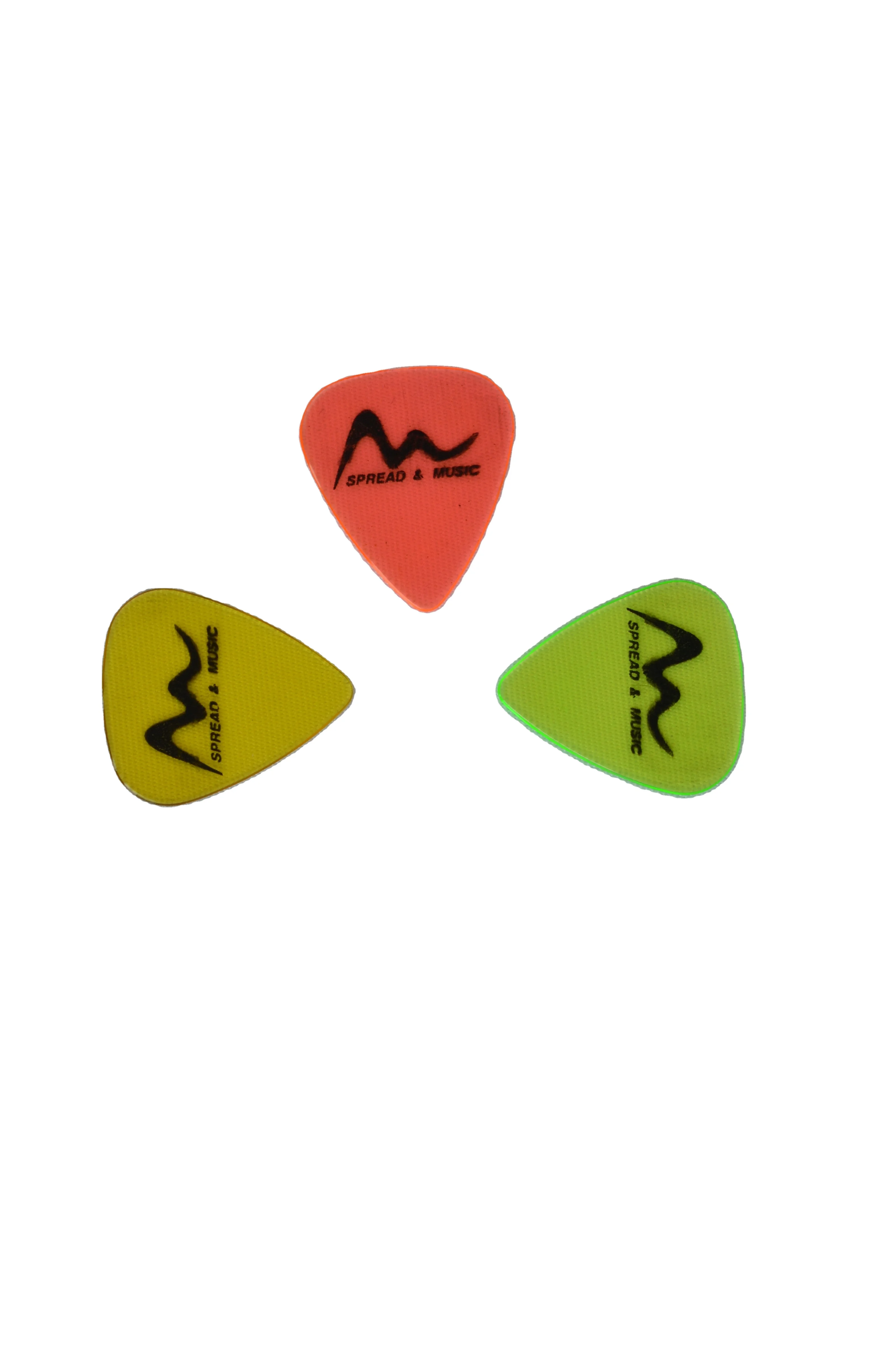 0.7mm transparent plastic guitar pick plectrum colorful guitar pick