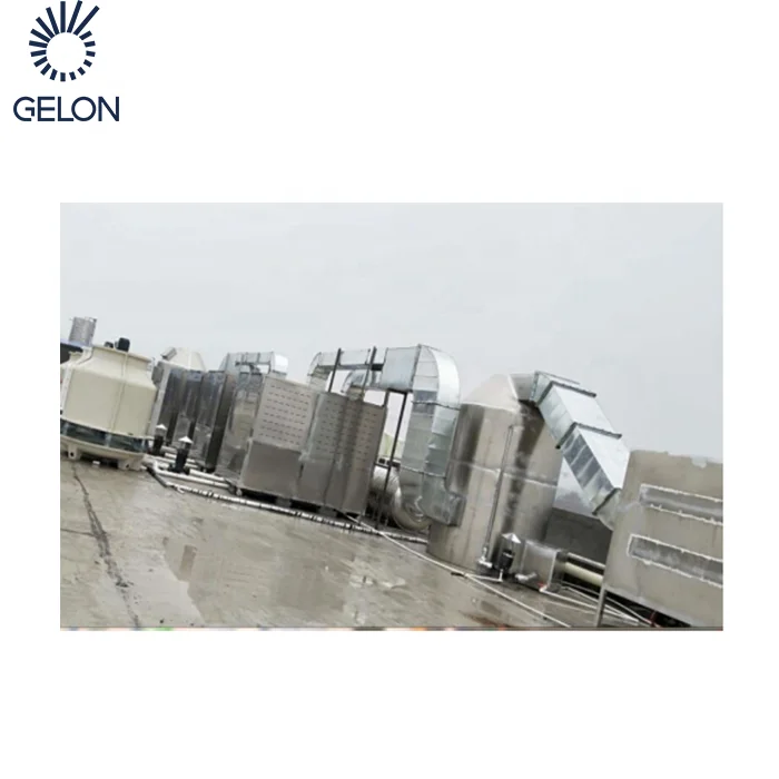 Battery machine NMP recovery system for waste gas treatment and purification for battery production line