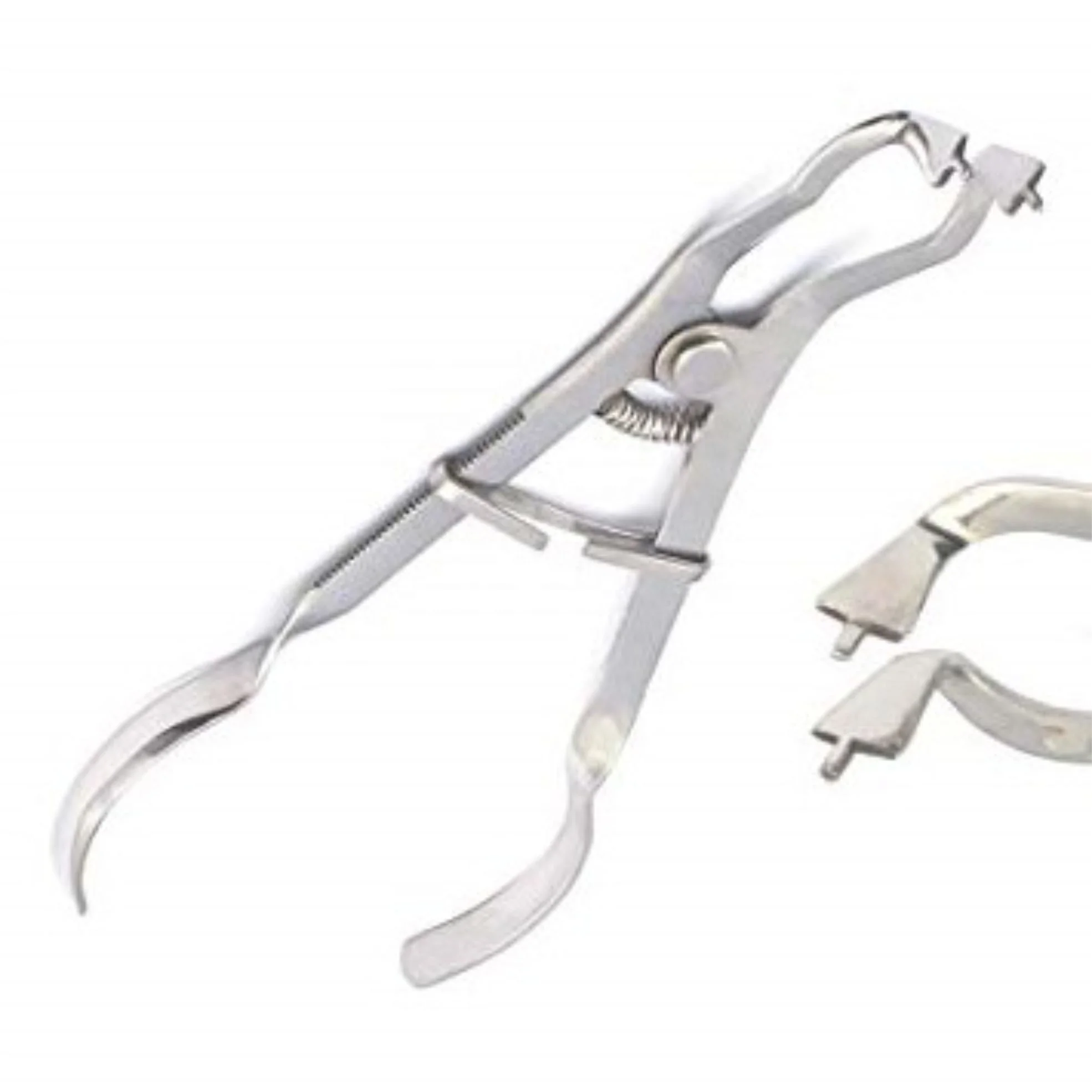 Dental Rubber Dam Lightweight Ivory Type Clamp Forceps Endodontic Punch Pliers   MGI-DEN-091