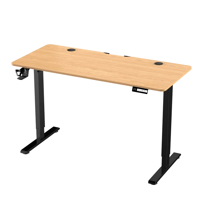 High Quality Ergonomic Electric Rising Desk Steel Height Adjustable Table For Sit To Stand Desk Standing Computer Desk