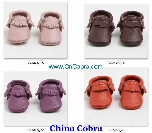 
CHINACOBRA 2021 newest popular best selling high quality FASHION soft leather baby moccasins soft sole baby leather shoes 
