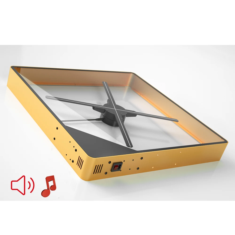 Hologram 3D Display Box Holographic Fan Advertising Machine 3D Hologram Led Fan Advertising Display In Air Projection