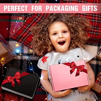 OEM  Recyclable Corrugated Paper Box Foldable Personalized Custom Logo Printed Pink Shipping Paper Boxes Mailer Box