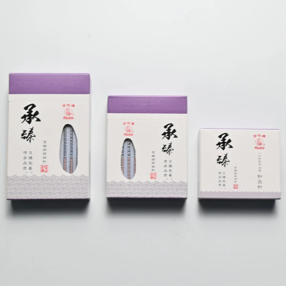 High Quality Hwato Acupuncture Needle 100 Copper Handle Disposable Chinese Sterile Acupuncture Needles Massage Needle
