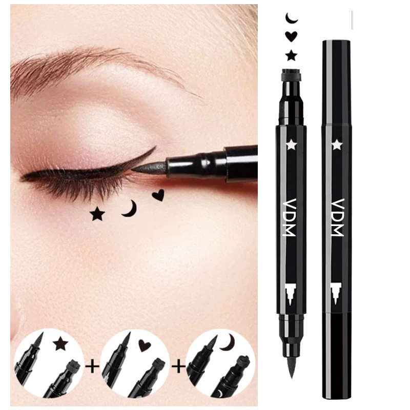 double ended self adhesive eyeliner magic eyeliner glue pen 3d mink eyelashes mink lashes