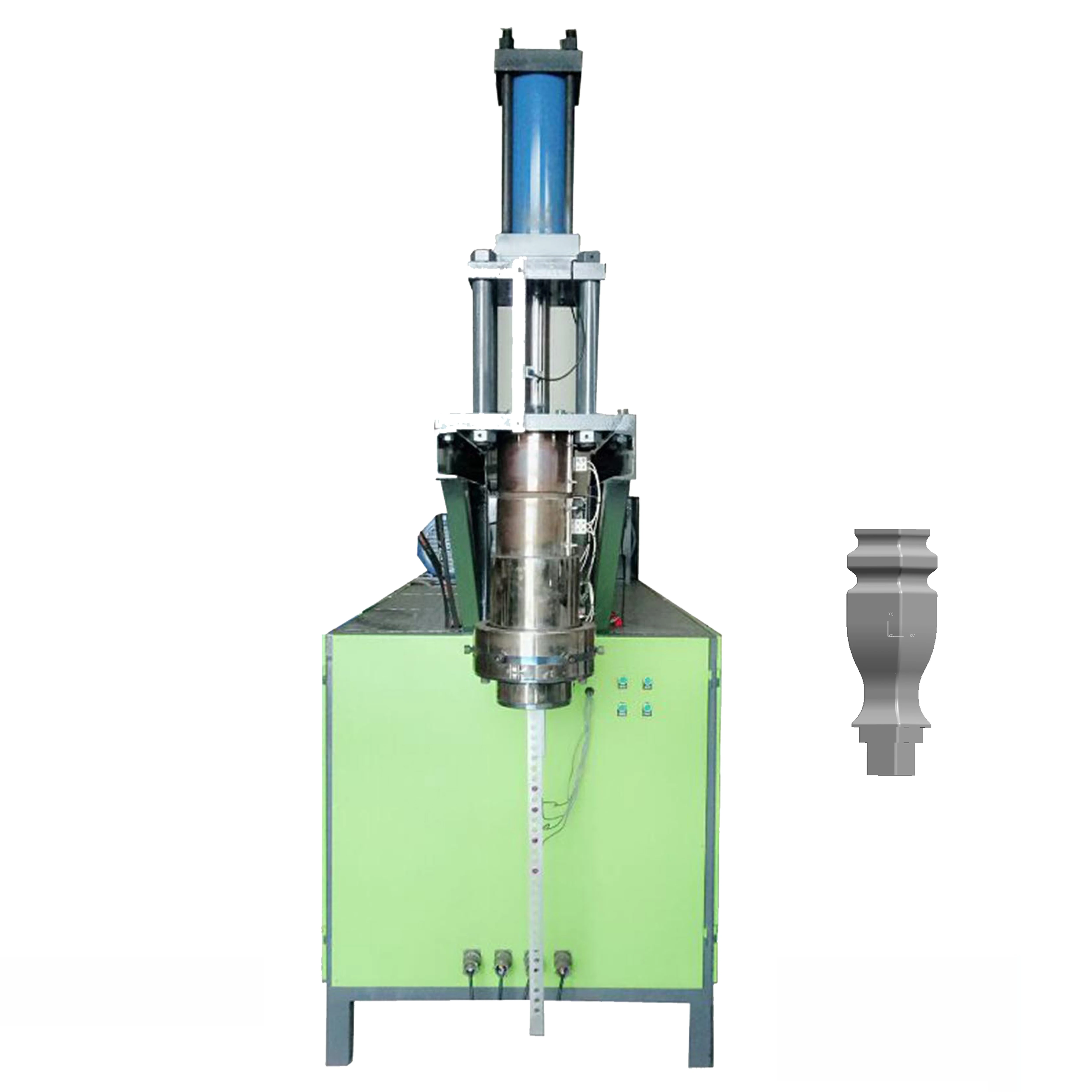 Small Injection Plastic Blow Molding Machine for PU Furniture Chair Leg Risers