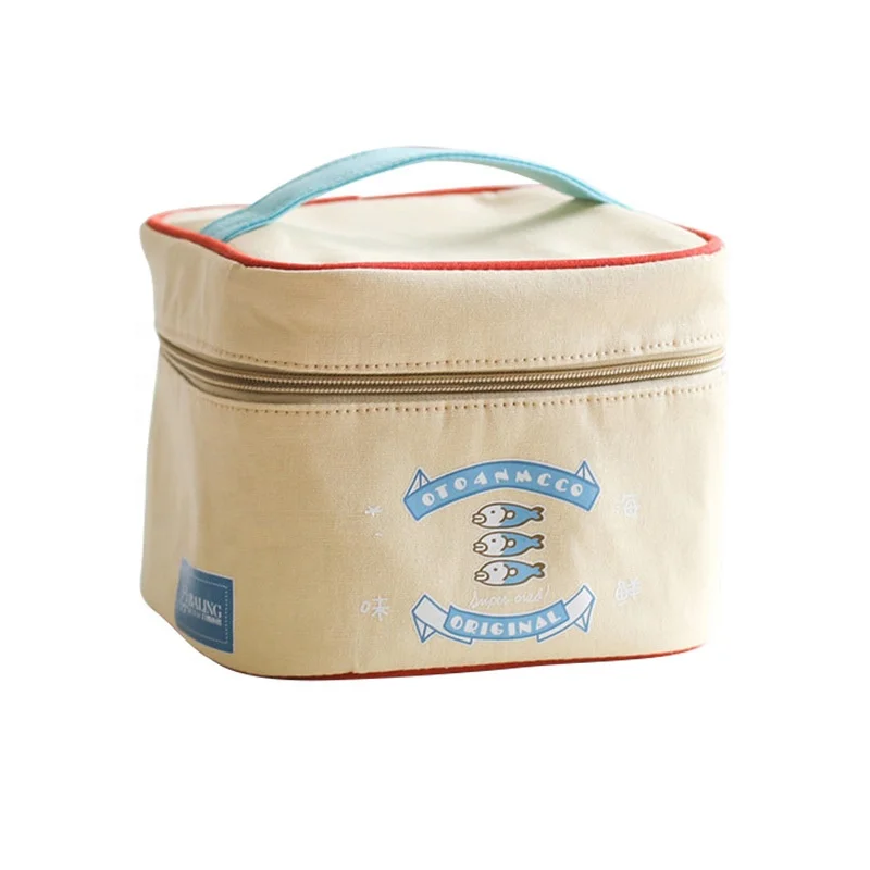  Outdoor Insulated Tote Cooler Food Bag Non Woven Lunch For Office Lady And