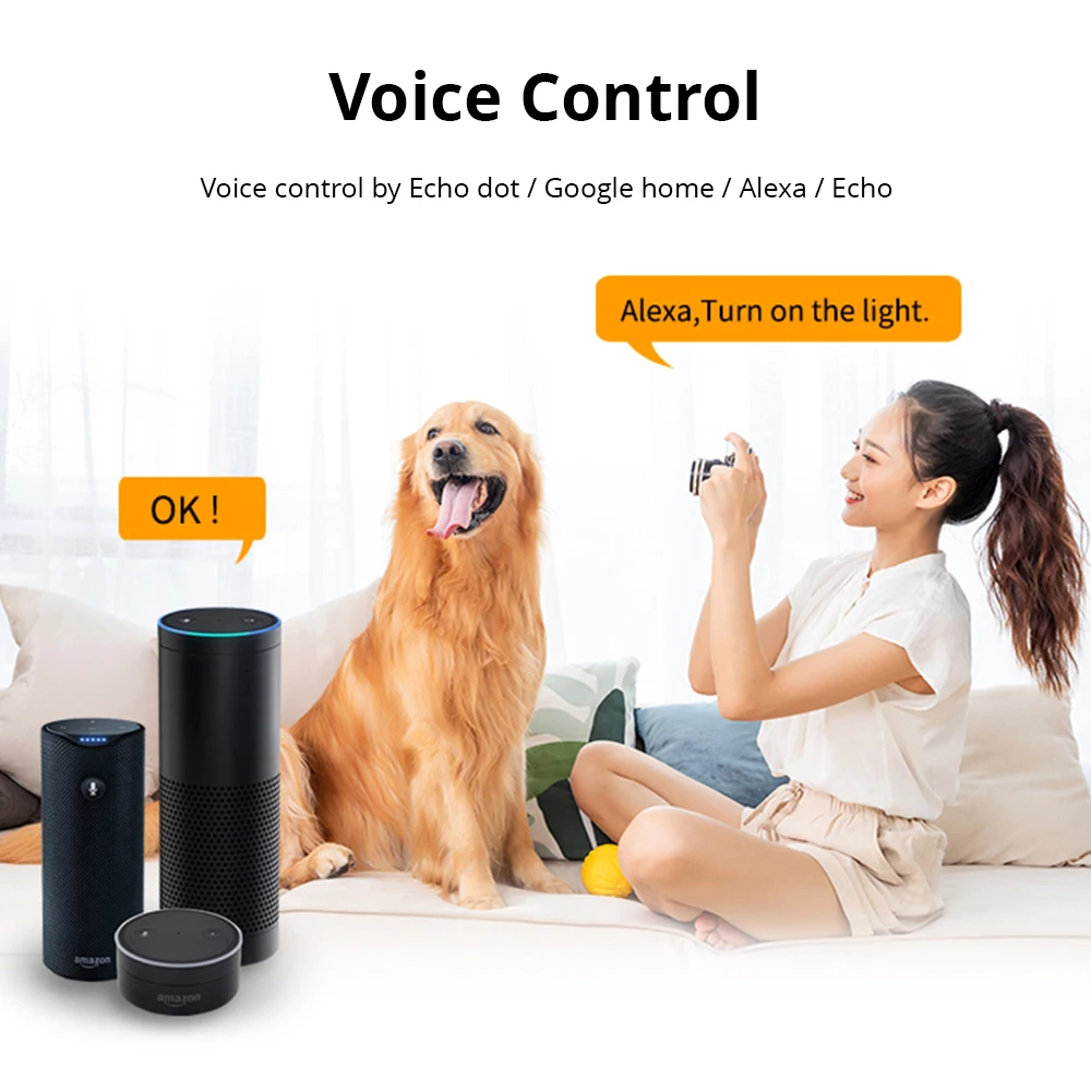 Умный выключатель Zemismart Tuya Zigbee умный с таймером для умного дома поддержкой Alexa и Google