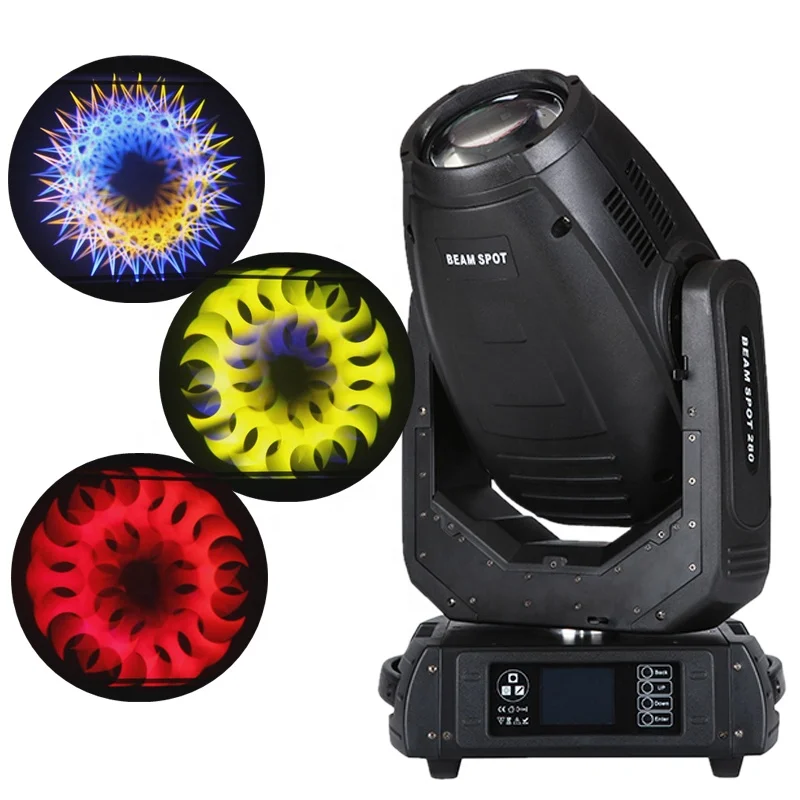 Sharpy 10R Disco lights 280W Beam/Spot/Wash 3in1 10r Moving Head