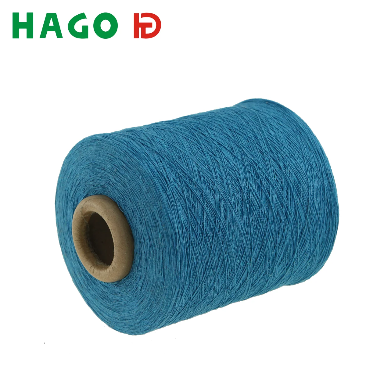 GRS certified Hago Open End Blended Yarn Weaving NE21 32 65/35 50/50 Cotton Polyester  Melange yarn for knitting