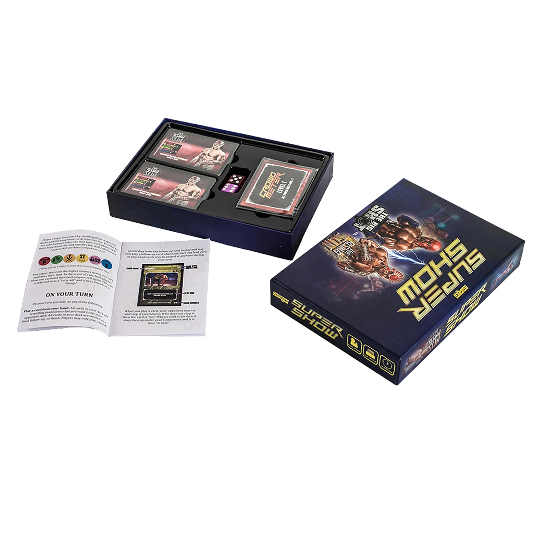 Free Sample Custom Personalized Design And LOGO Game Cards Printing And Packaging Tabletop Card Gaming