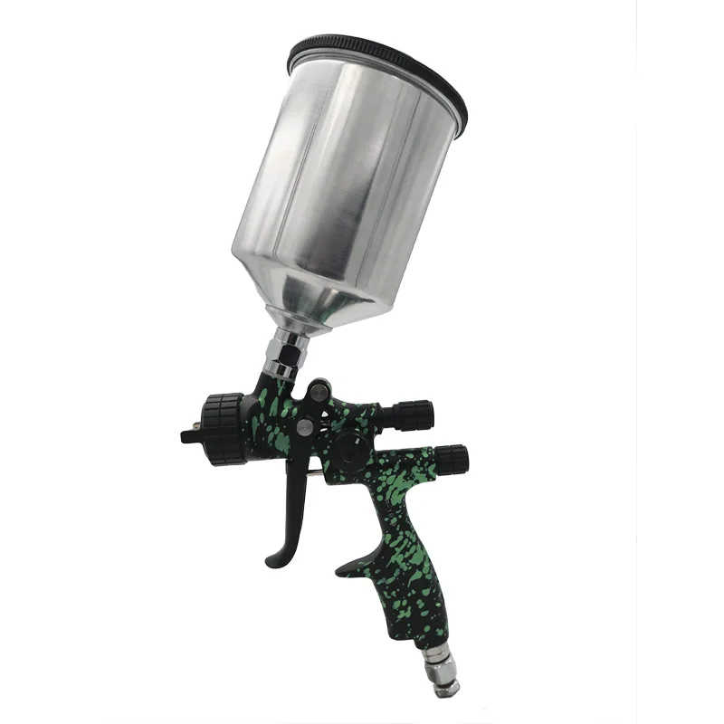 Multi-functional repairable sprayable pneumatic spray gun with Metal Swivel Cup or Plastic Swivel Cup