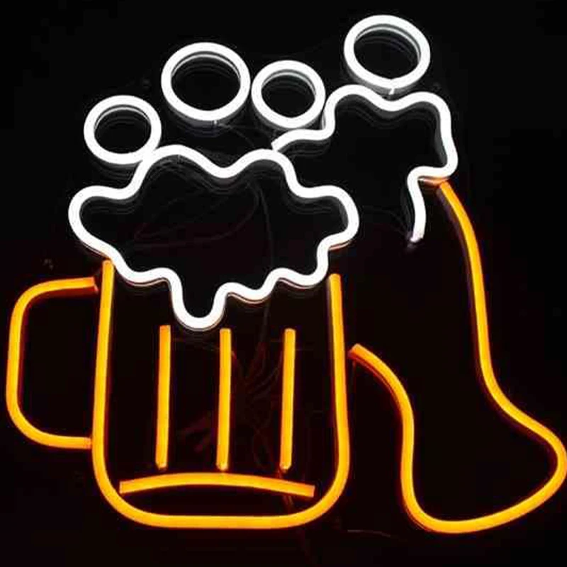 Manufacturer Custom Outdoor Store Acrylic Neon Light Sign Neon Sign Letters Led  Neon