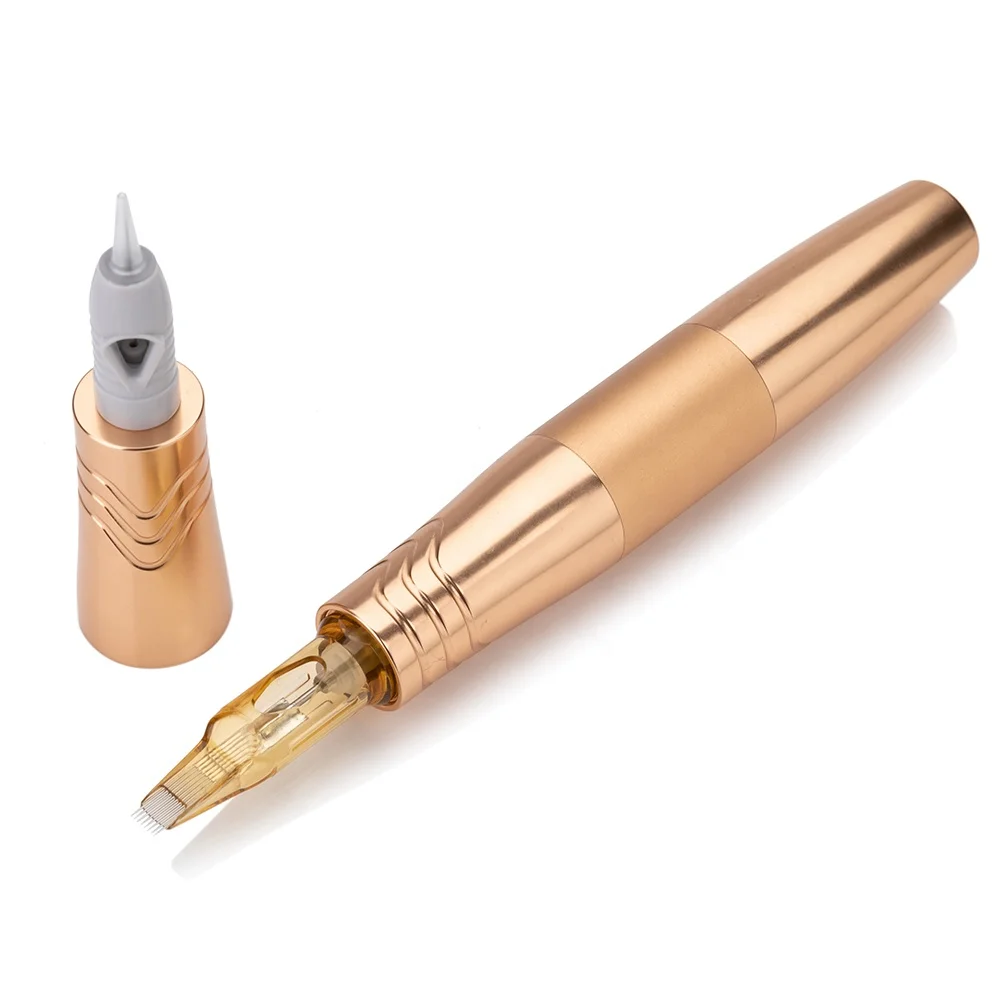 Профессиональная ротационная тату-машинка INKONE для макияжа, картриджи для татуировок PMU, игольчатая ручка