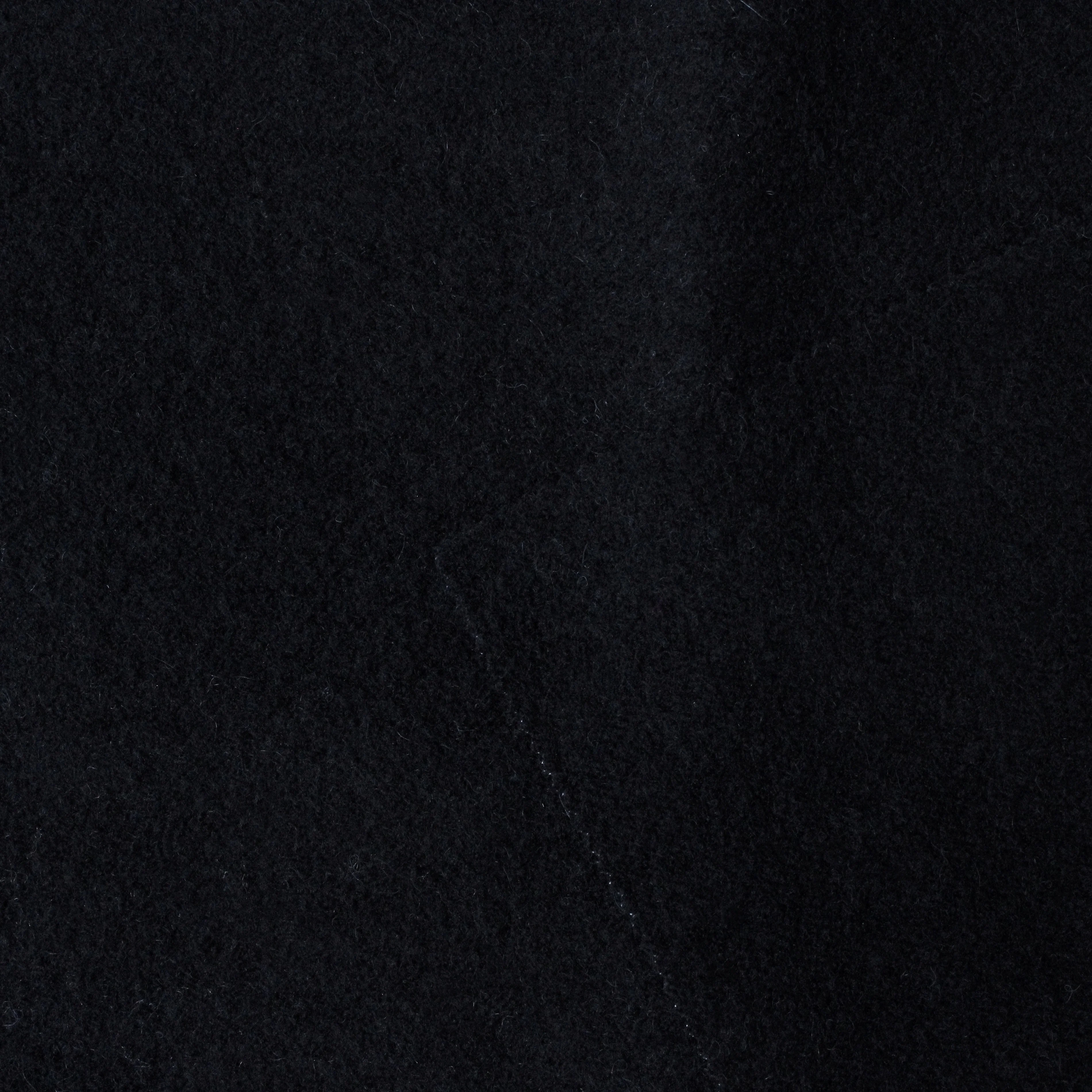 24 New Arrival High Quality Brand Fashion Pure Black Woven Double Faced Alpaca Merino Wool Tweed Fabric for Overcoat Suit Dress