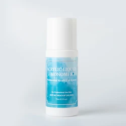 Custom Logo Private Label 75ml Monomer Acrylic Nail Liquid for Nails Acrylic Powder