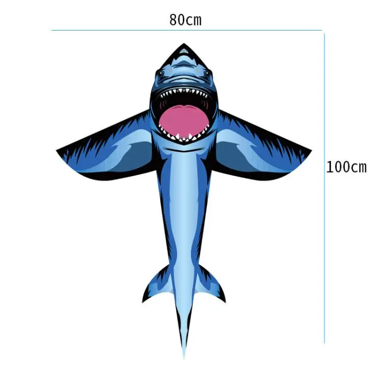 Easy to  Assemble Beach kite ,  Easying flying Shark Kites Suitable for Beginners