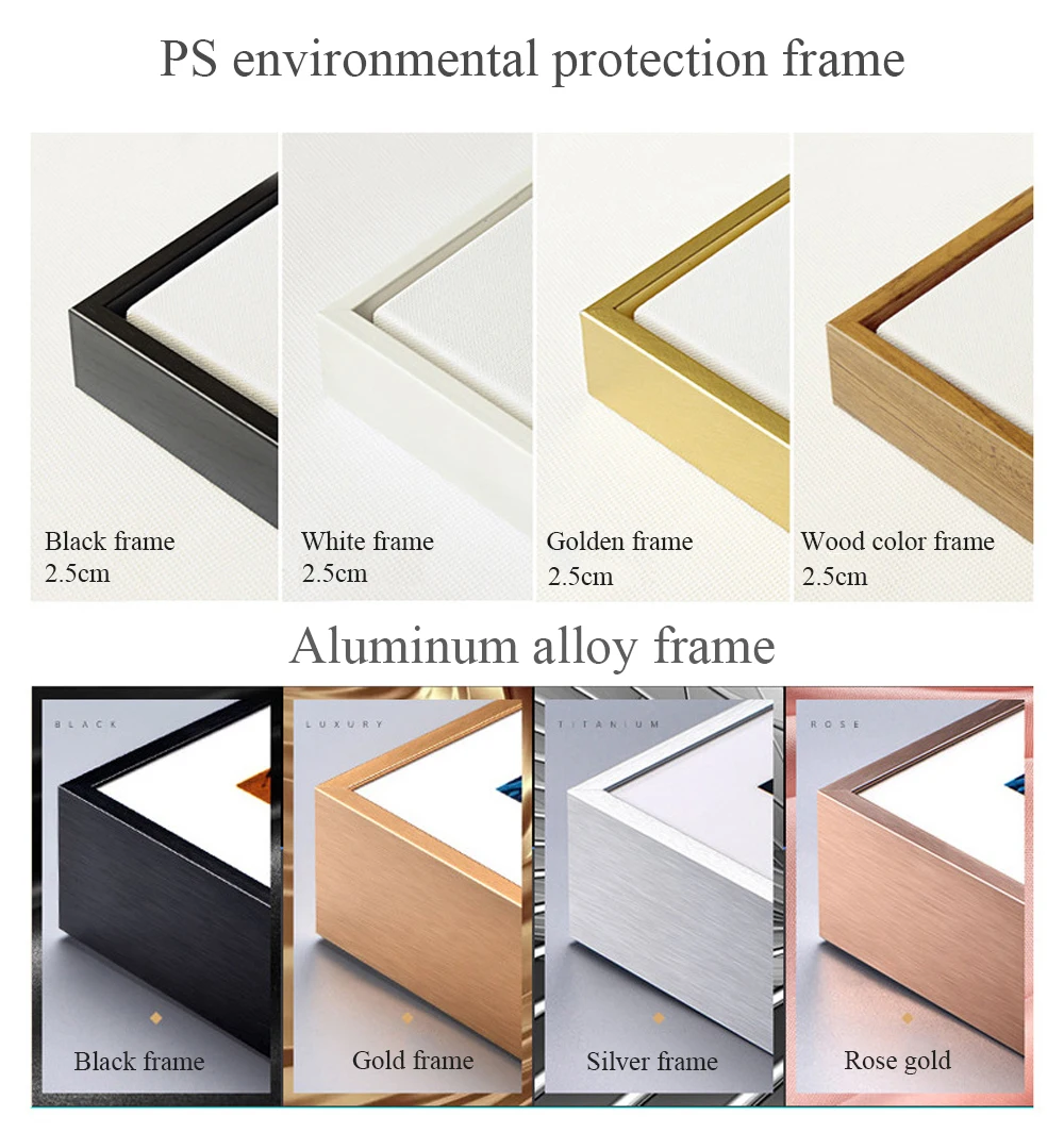 abstract white horse handmade oil painting modern poster wall art animal picture hand painted on canvas