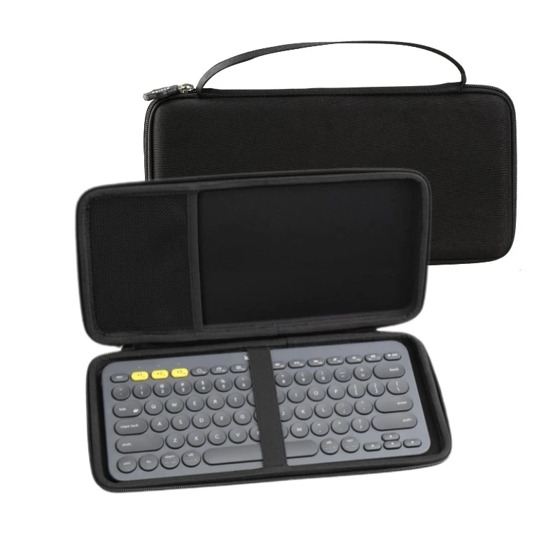 Factory Customized Hard Travel Storage Case for Logitech K380 / K810 / K811 Multi-Device Bluetooth Keyboard