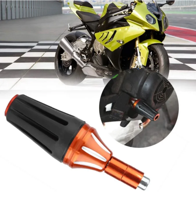 Universal 8mm Screw Motorcycle Crash Pad Frame Slider Protector Motorbike Scooter Anti-Falling Engine Protection Crash Bar