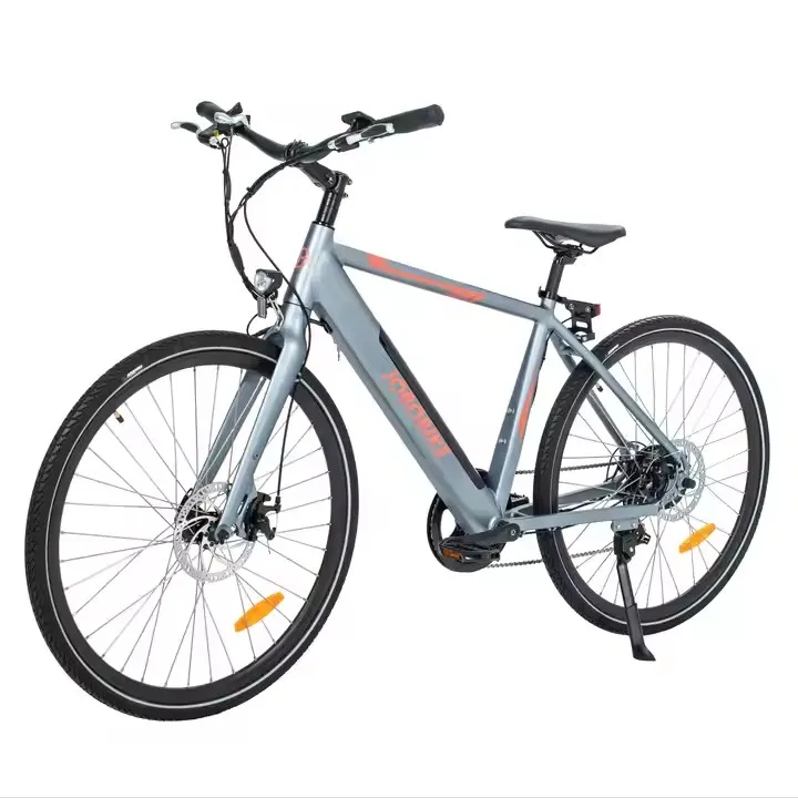 EU Warehouse 7 Speed electric charging city bike City Bike Aluminum Alloy Frame Mechanical Disc Brakes with  EN15194 Certified