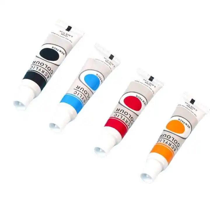 Water Resistant Diy Acrylic Color Set 12 Colors Acrylic Paints Set