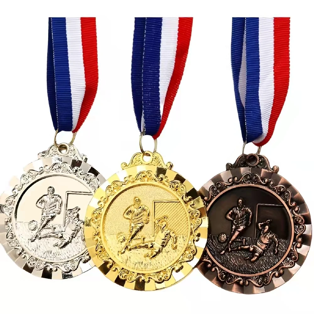 Custom metal sports soccer football basketball medals