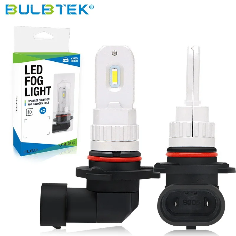 BULBTEK W1-1860-9005 Led Bulb Auto Parts High Power Super Bright 9005 LED Fog Lamp 6000K