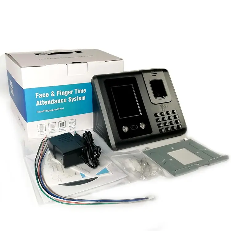 Cloud Based  Face and Fingerprint Recognition Attendance Machine Time Recording Employee Time Attendance System