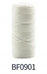 0.6mm 260M Braid Waxed Polyester Thread Shoe Threads Waxed  Leather Sewing Threads