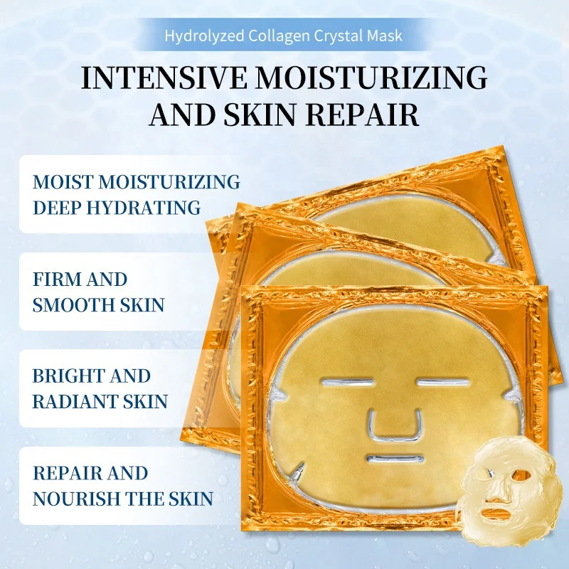 OEM Beauty SPA Face Whitening Firming Anti-aging Nourishing Organic Hyaluronic Face Moisturizing Skin Care Collagen Gel Facial