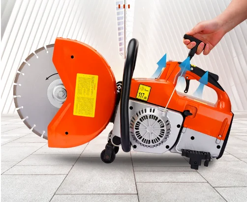 ZL High Safety Level Cut Off Saw 2 Stroke Concrete Saw Gasoline Concrete Cutter Machine