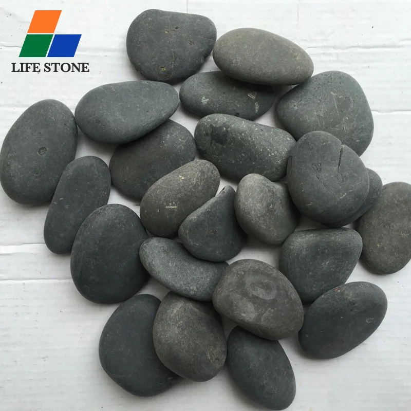 wholesale polished white natural stone pebbles grinding Cobblestone stone