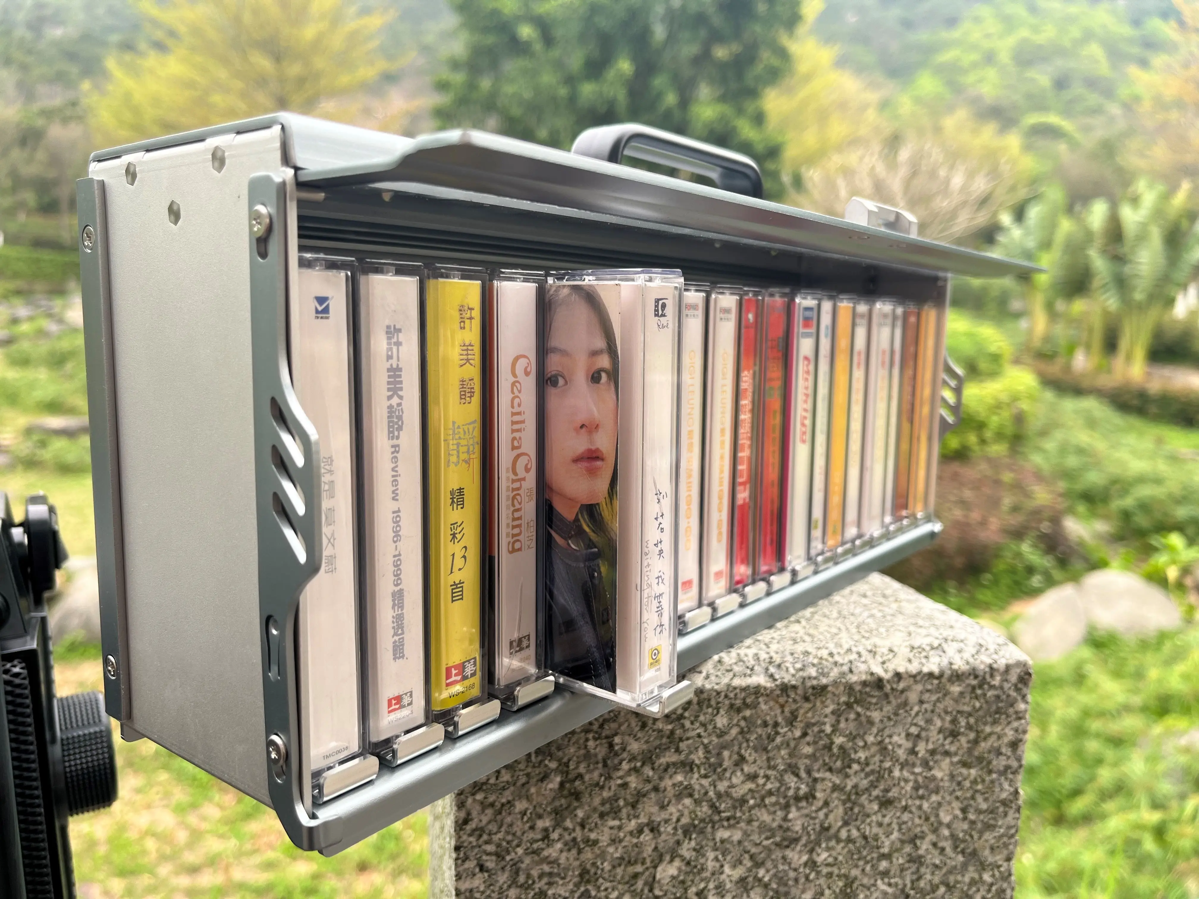 Combined Metal Aluminum Alloy Magnetic Tape Holder Portable Factory-Made Sheet Metal Fabrication Tape Box Wall-Hangable