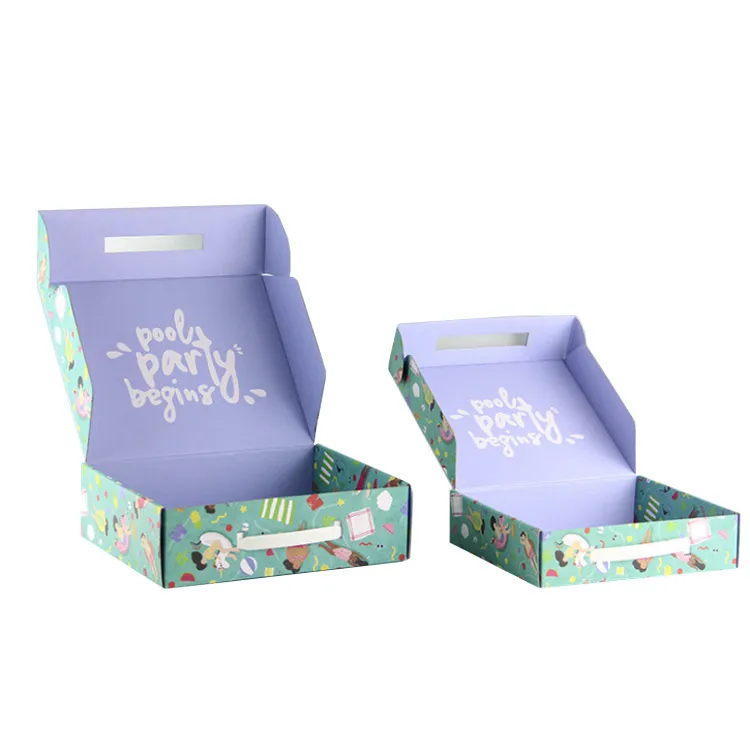 Custom Logo Printing New Design Eco Friendly Handmade Luxury Paper Folding Box Aircraft Box For Clothes And Gift