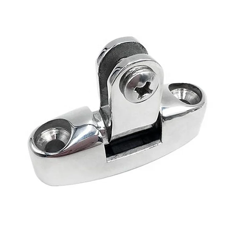 High duty marine fittings boat hardware bimini deck hinge Stainless Steel Swivel Deck Mounts