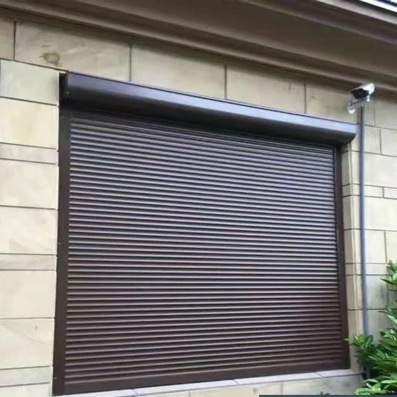 ABYAT High Speed Roller Shutter Door Remote Control Metal Roll Up Door With Electric Motor