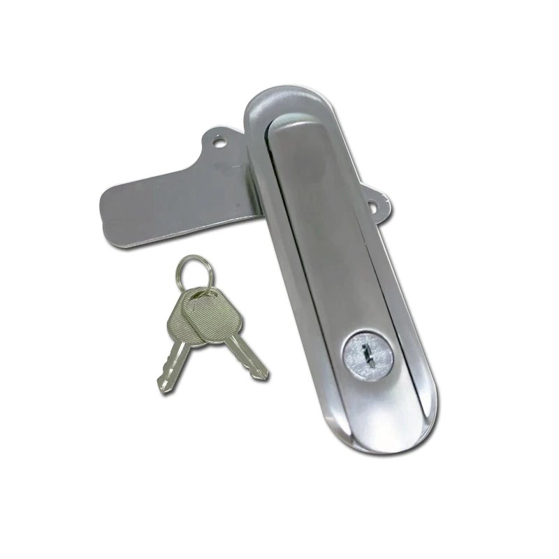 Stainless Steel Cabinet Door With Key AB402 Key Mechanical Door Plane Lock Power Distribution Box Lock Equipment