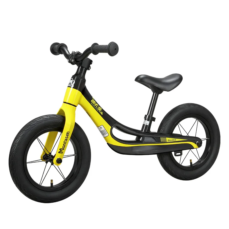 2021 Montasen 12' Magnesium Kids Balance Bike Baby Balance Bicycle With Unique Design