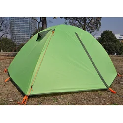 Aluminium Pole 4 Season Tent Outdoor Camping Family Tent Hiking Yurt Double Layer Waterproof 2-3 Person Professinal Large Tents