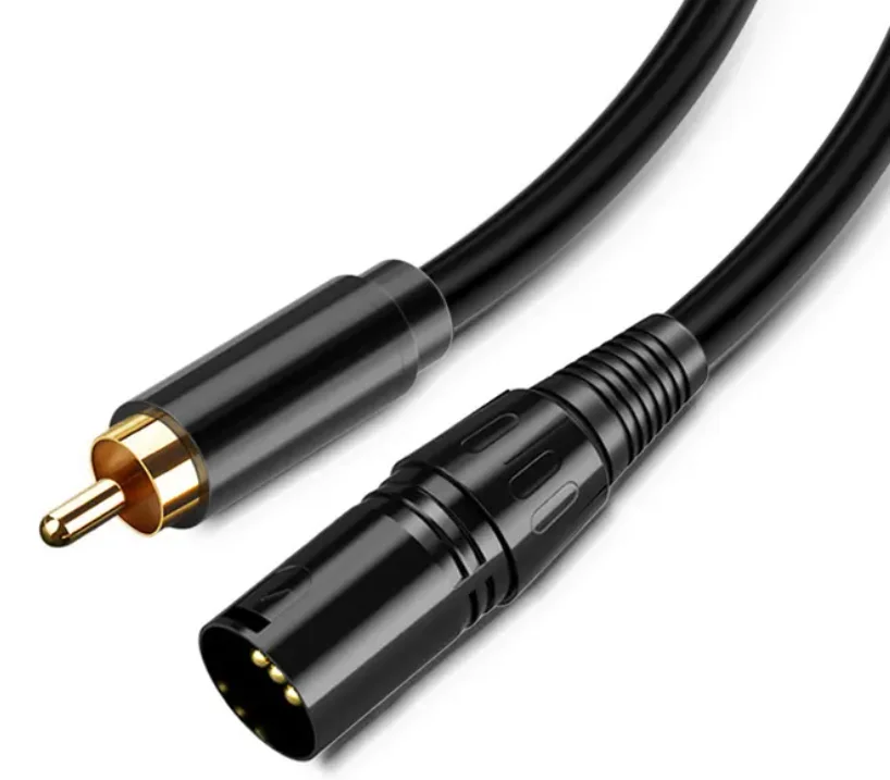 OEM XLR RCA Cable Hifi High End Audio 0.5M 1M 1.5M 2M 3M 5M Wholesale RCA Male to XLR Male Female Adapter Converter