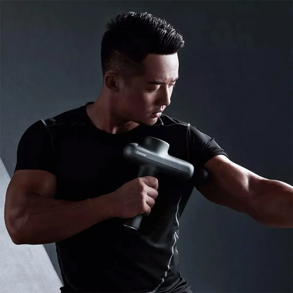 True Power 3200RPM Surging Power Body Massage gun For Stiff Sore Muscles Arm Xiaomi Youpin YUNMAI Massage Fascia Gun Pro Basic