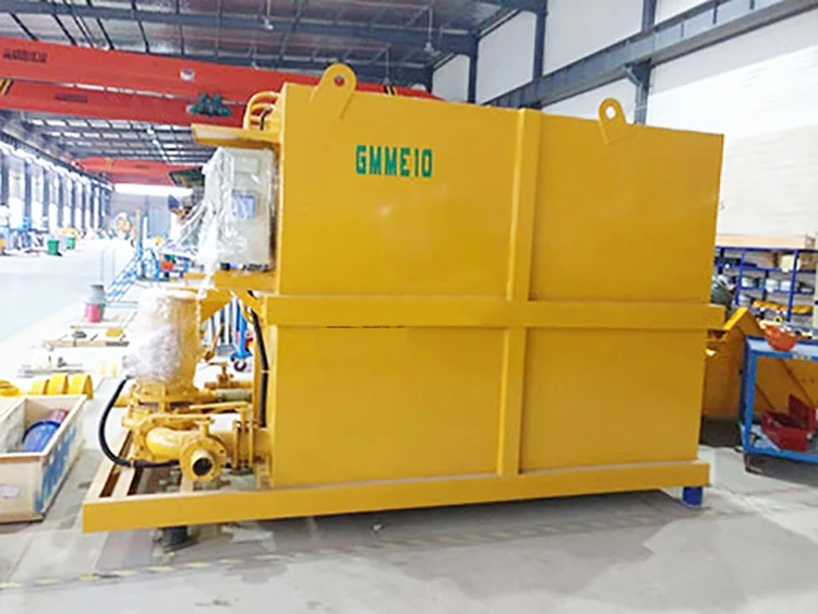 Бестраншейный смеситель для бурового раствора объемом 10 м3