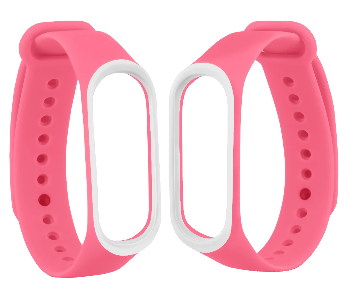 HuaMJ Wholesales Factory Price Printing correa de silicona singal correa strap set replacement mi band 4 strap girls.