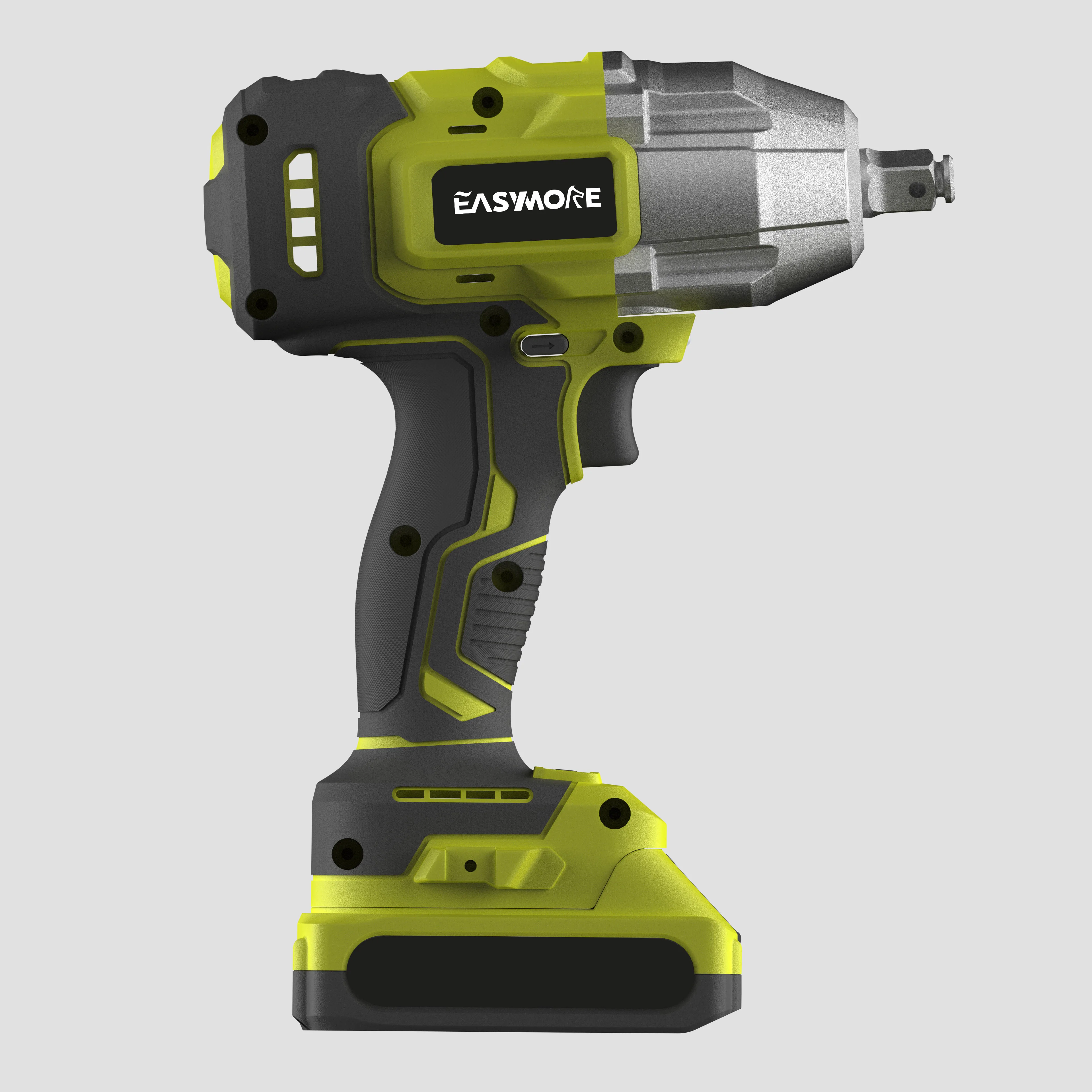 260N/M Max Torque 1500mAh Battery powered 18V  cordless  Buy Power Brushless Impact Wrench