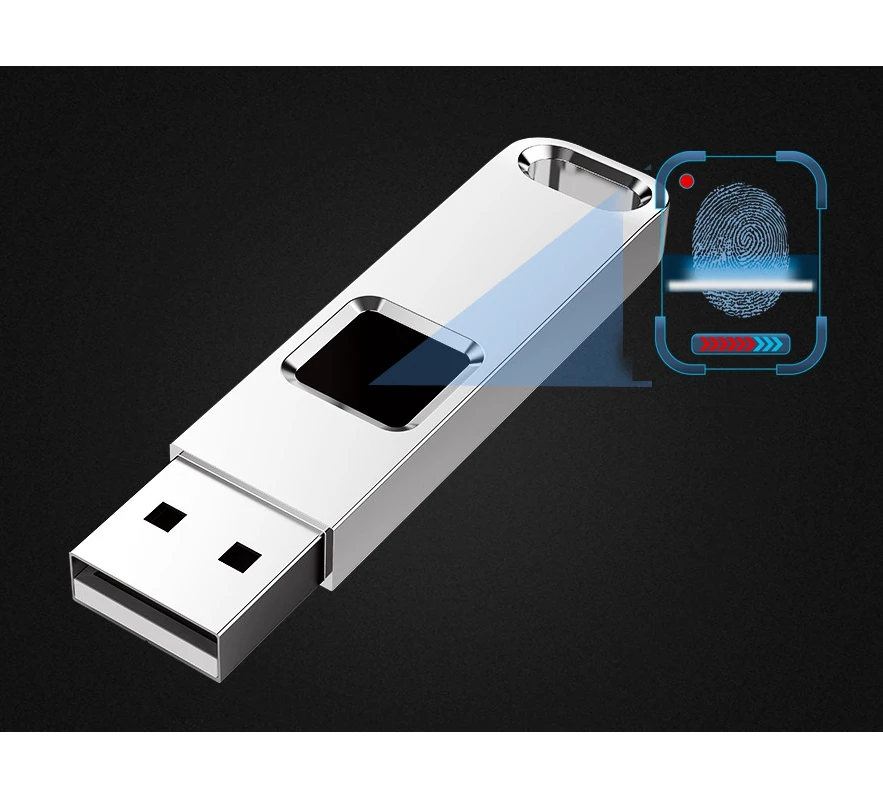 SmallOrders G070206 Hot selling Business fingerprint high speed encryption USB drive security protection Promotional U Disk