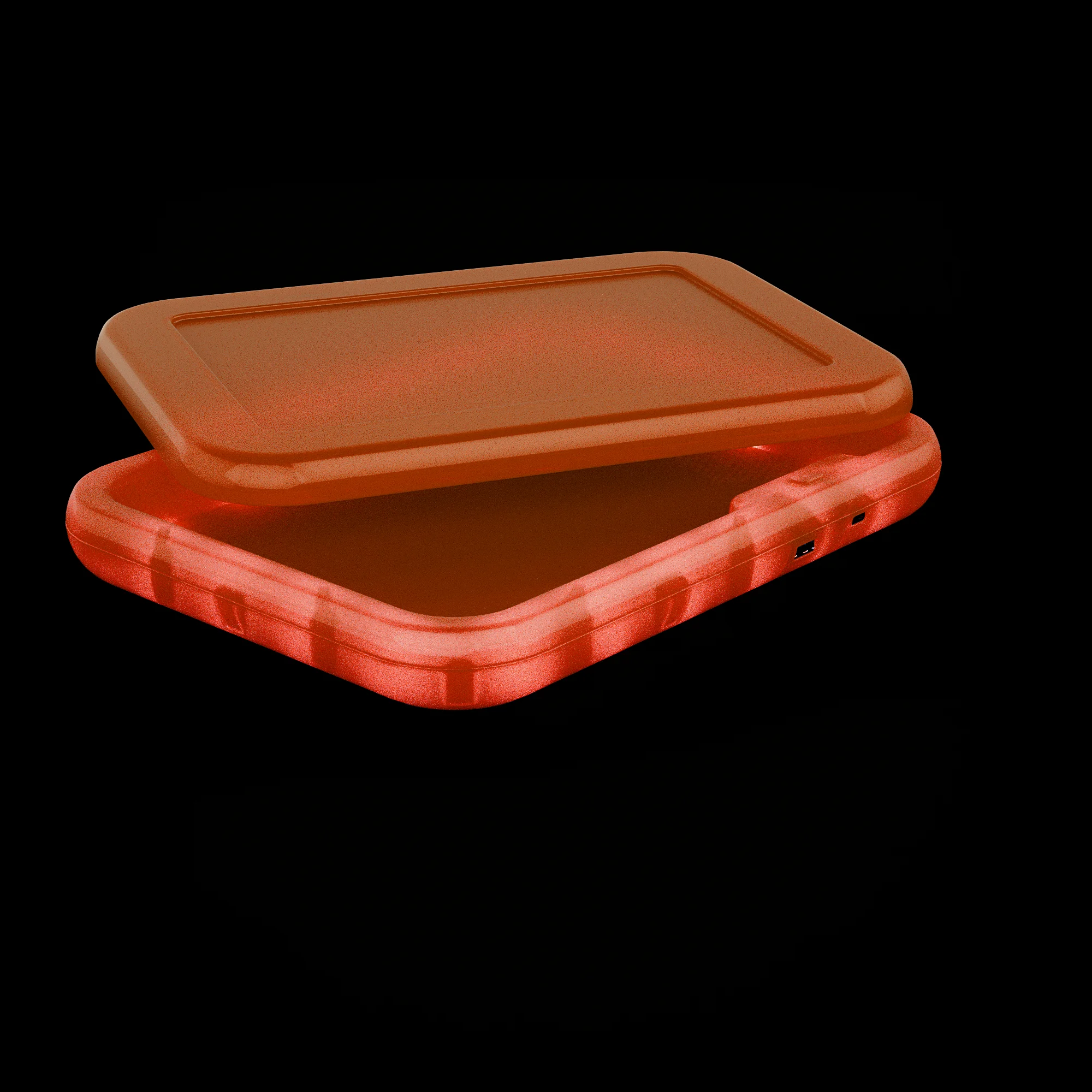 Roxyrolla Wholesale Custom LOGO Mini Rolling Trays Light Up Rolling Tray Led Rolling Trays Bulk