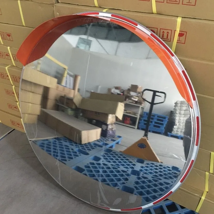 stainless steel outdoor safety traffic convex mirror